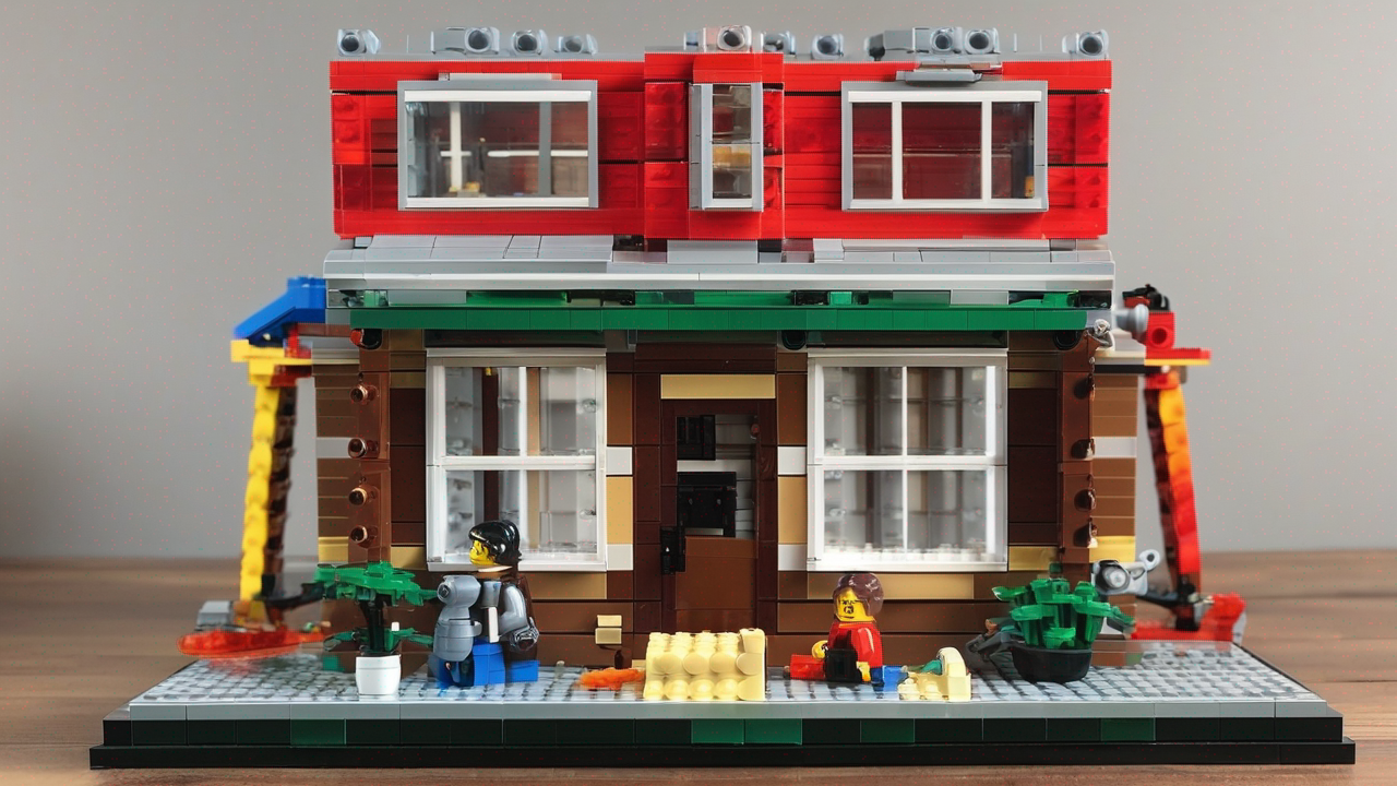 Mały zestaw LEGO Classic z podstawowymi klockami w podstawowych kolorach