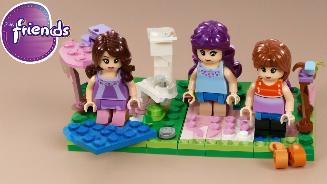 Model domu przyjaźni LEGO Friends z zestawu 41704