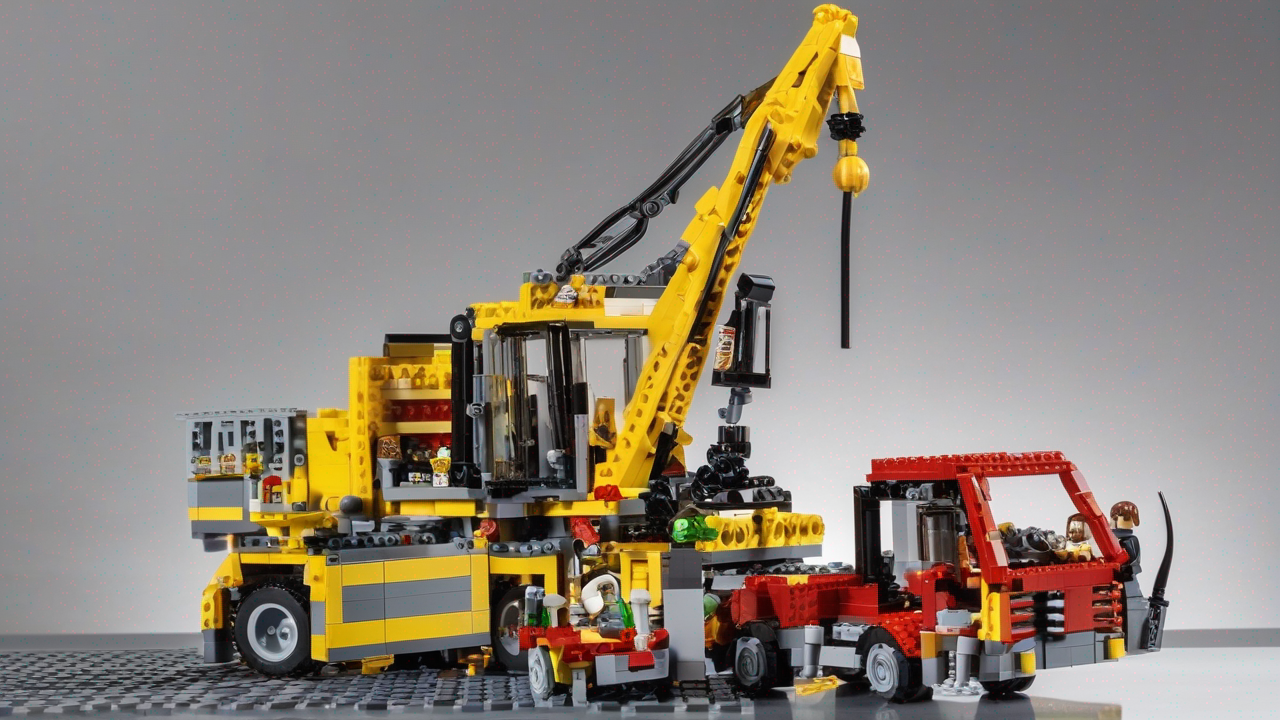 Przyjazny zespół obsługi klienta sklepu LEGO gotowy do pomocy