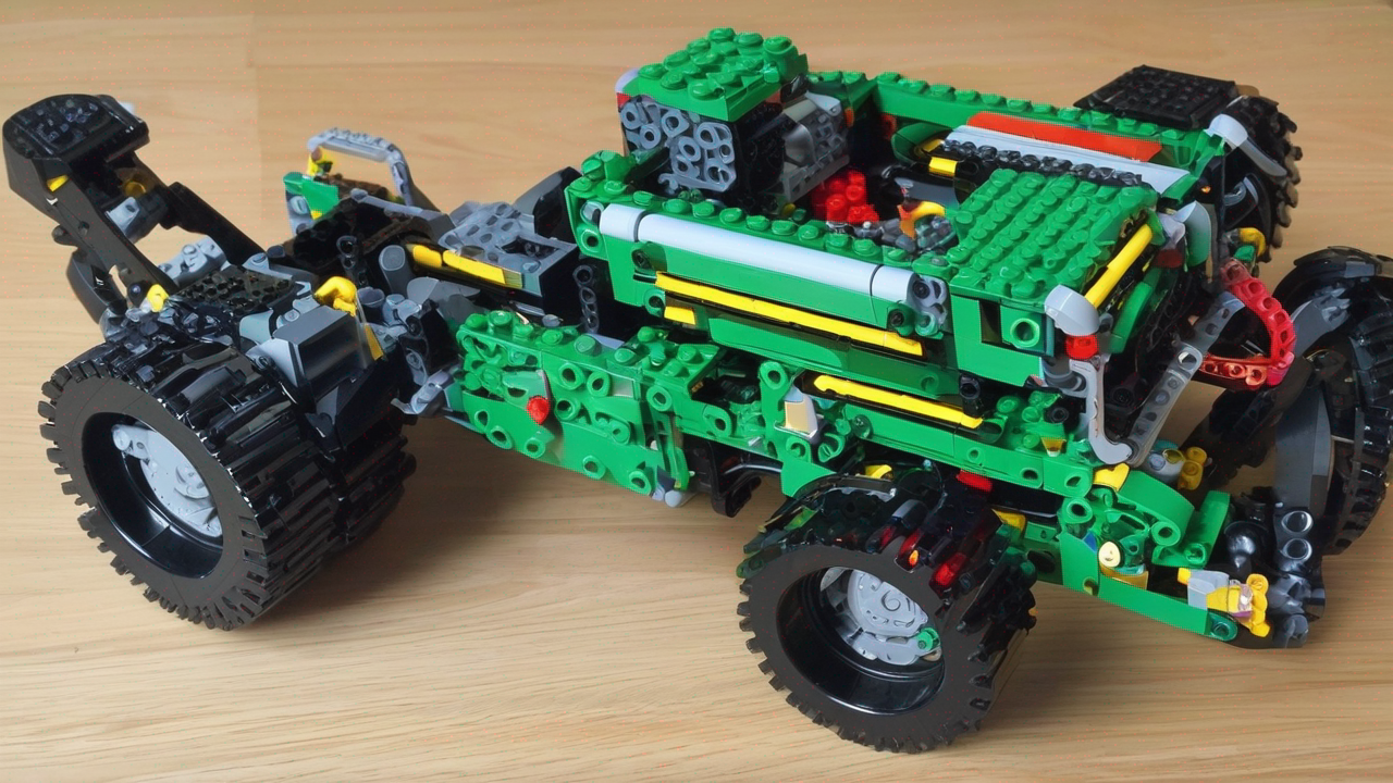 Zaawansowane zestawy LEGO Technic z funkcjonalnymi mechanizmami i ruchomymi częściami