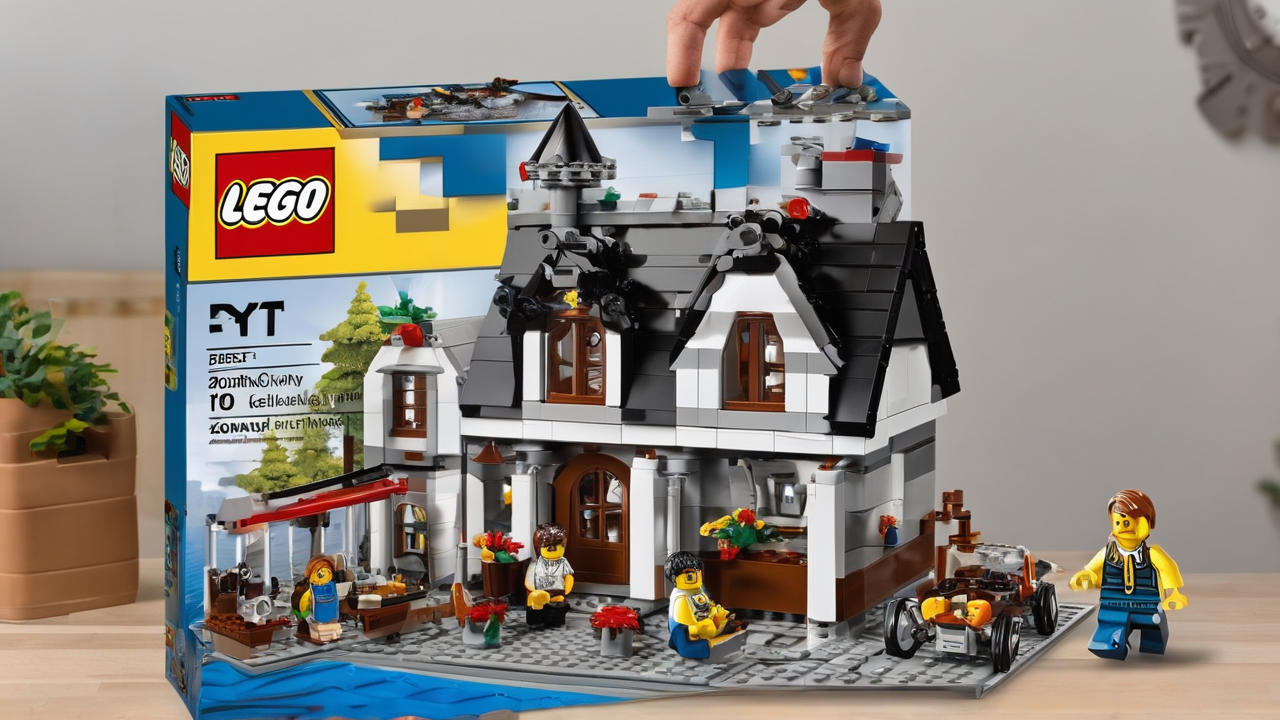 Zaawansowany zestaw LEGO Creator Expert z niezwykłą dbałością o detale i złożoną konstrukcją