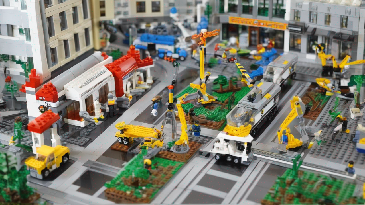 Zestaw LEGO City ze szpitalem i karetką pogotowia