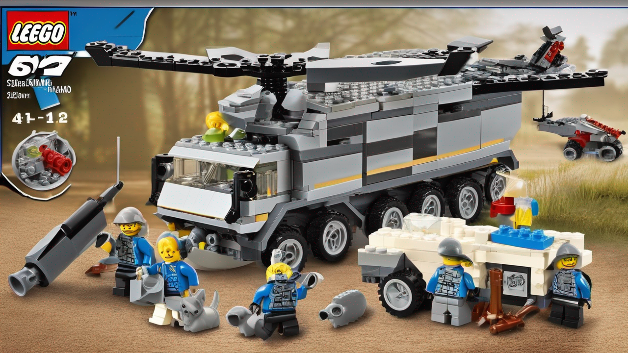 Zestaw LEGO Średniowieczny Zamek z wieżami, mostem zwodzonym i rycerzami